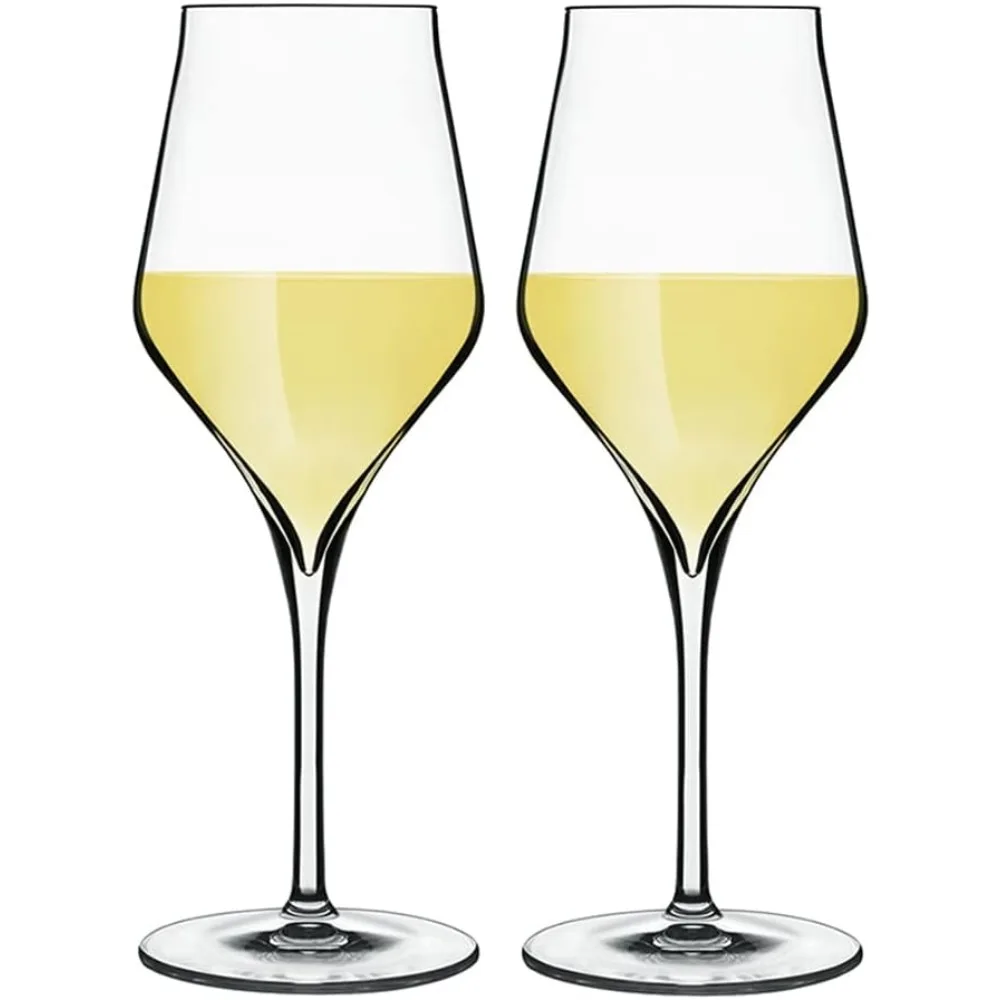 

Set of 2, 11.75 oz Clear Chardonnay Wine Glasses
