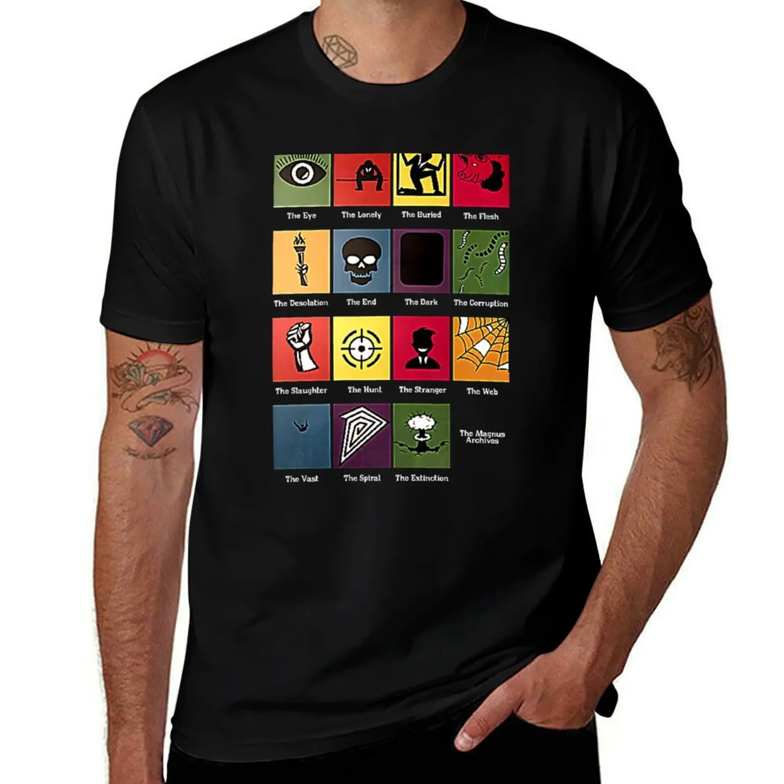 THE MAGNUS ARCIVES SIMBOL T-Shirt t shirts with prints T-Shirt