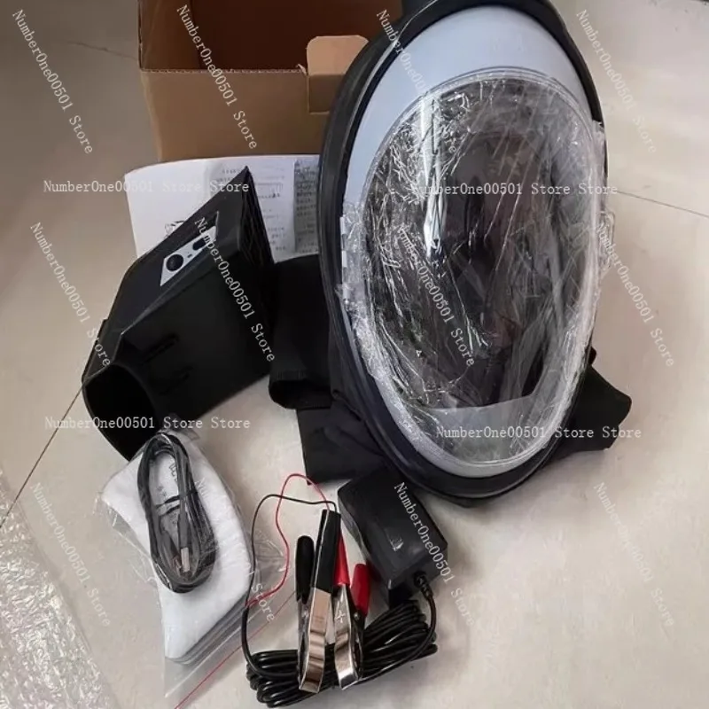 Anti Dust Hat with Built-in Fan Protective Face Mask Shoulder Cape for Farm Machinery Use