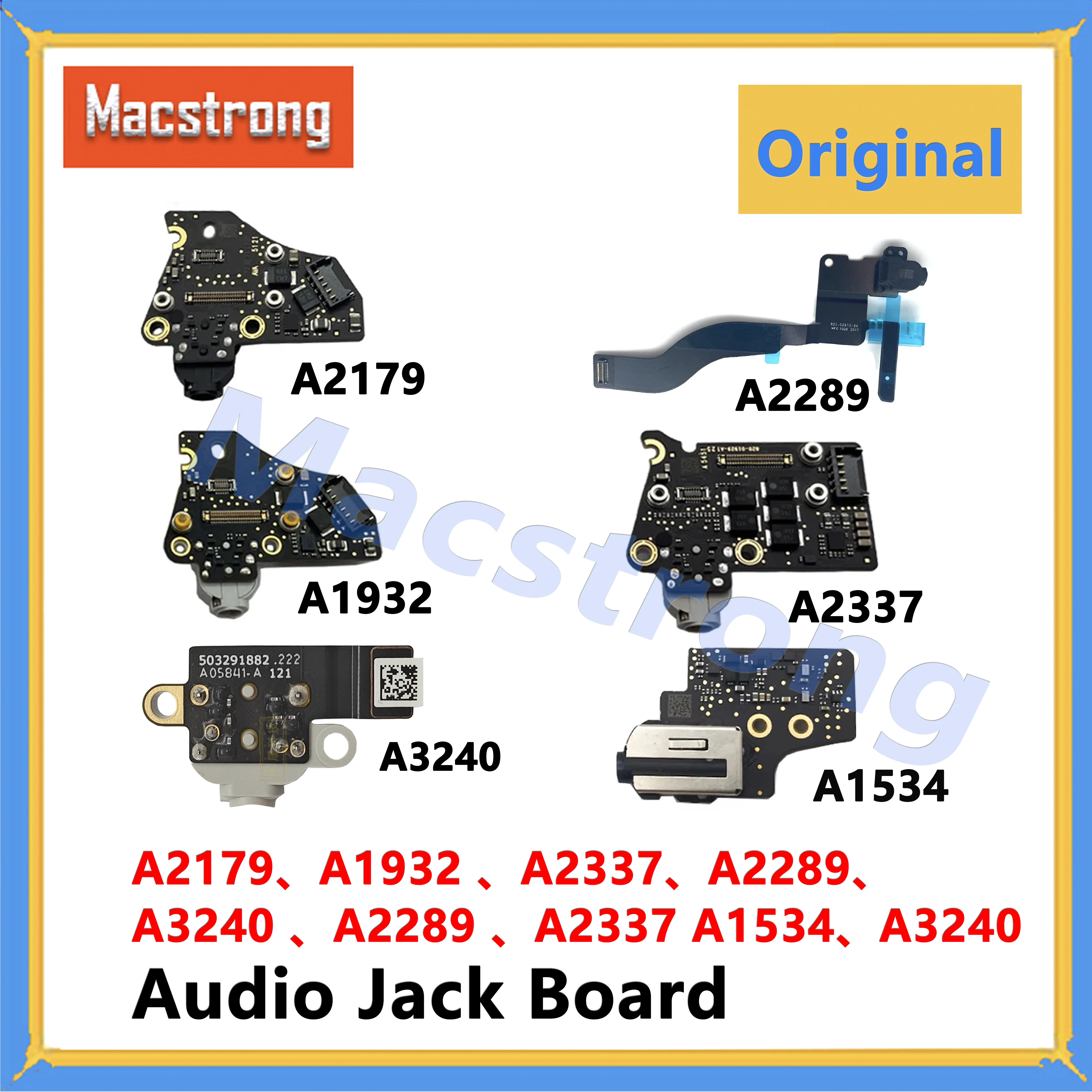 

Новая плата аудиоразъема для Macbook Pro Air A2442 A2485 A2681 A1932 A2337 A2179 A2289 A1534 A3240 A3241, плата аудиоразъема для наушников
