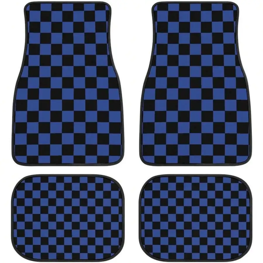 

4 Pieces Car Floor Mats Car Carpets Full Sets Universal Fit For SUV, , Sedans, Trucks All Weather Protection Auto Foot Carpet
