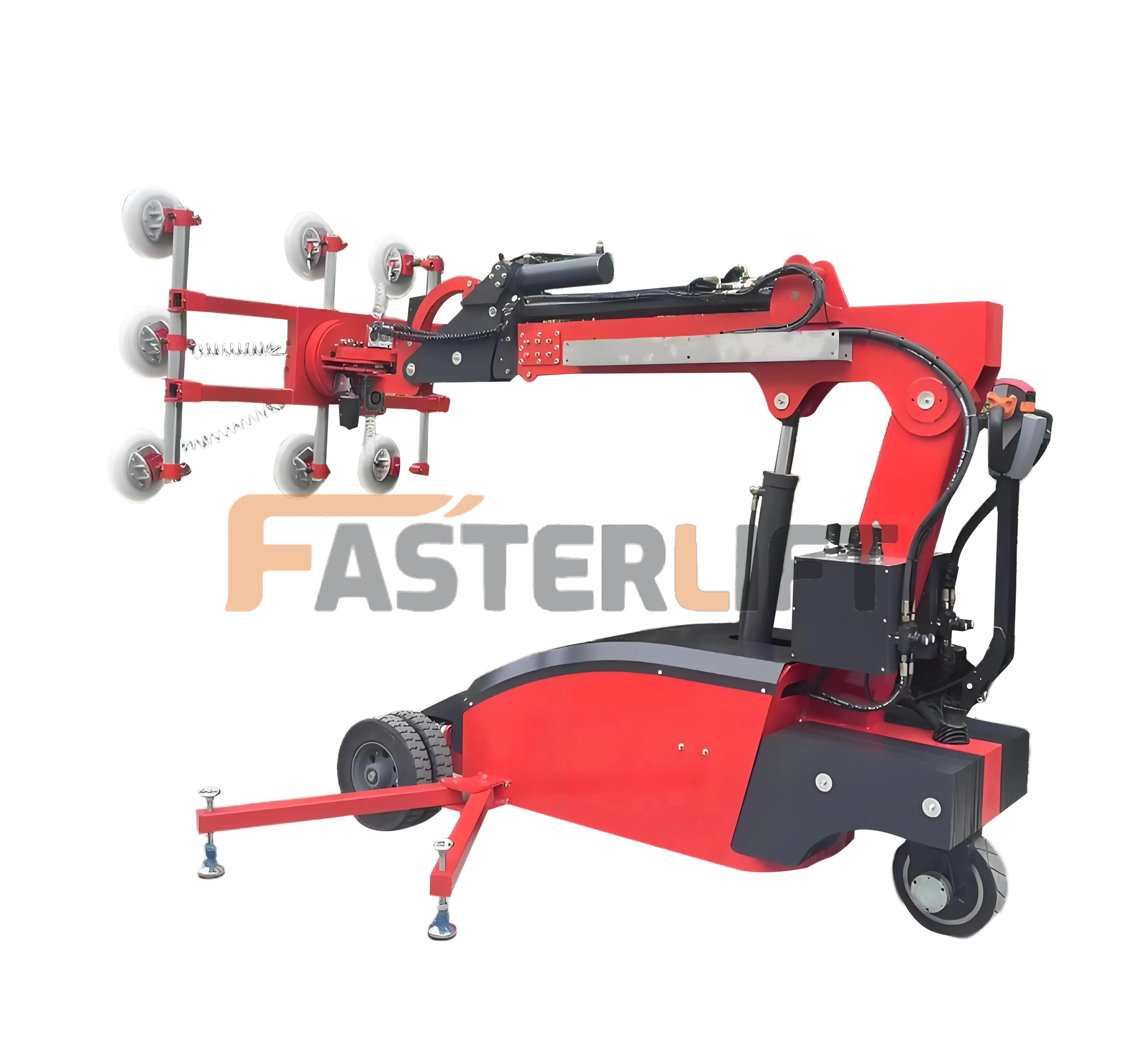 Portable Glass Robot Lifting Equipment Pneumatic Hoist Manipulator Robot Arm Jibs Granite Slab Sheet Metal Vacuum Crane Lifter