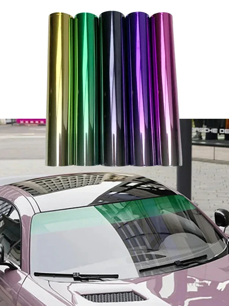 Autoruit Tint Vinyl Warp Waterdichte voorruit Solar Film Zonnebrandcrème Autostickers Verven Zelfklevende film Auto-accessoires - afbeelding 2