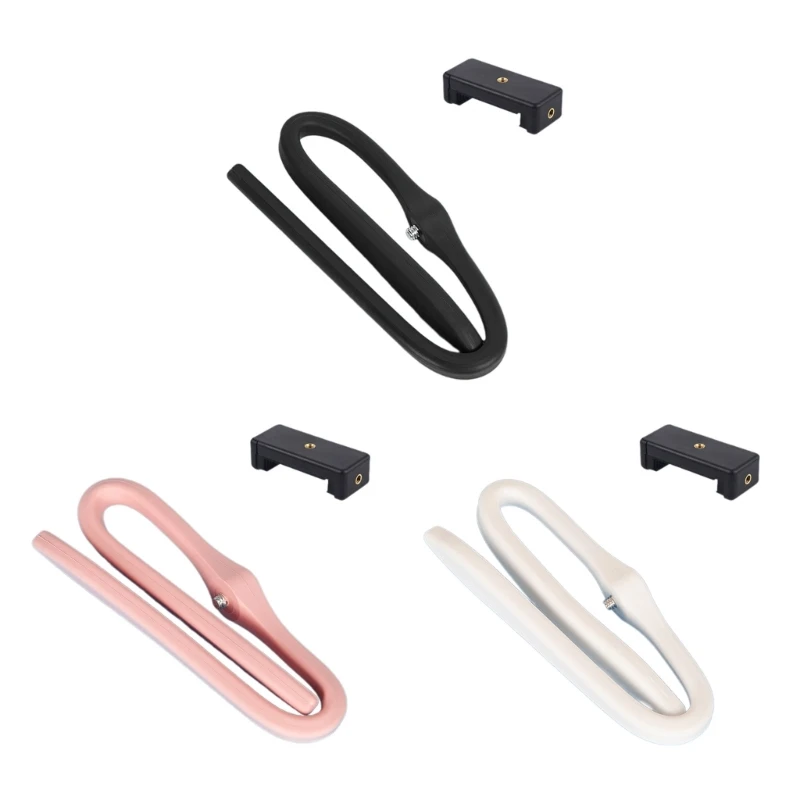 Bendable Universal Phone Holder Phone Mount 1/4 Screw for 4-7 inch Devices Flexible Stand for Smartphones Cameras & More