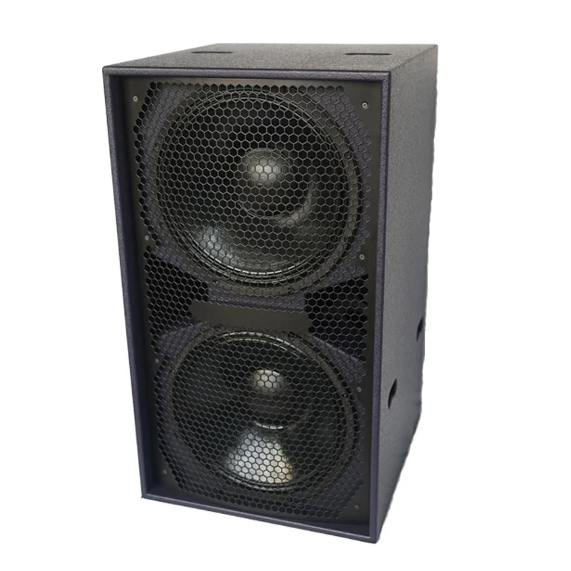 Pro Audio Video Bass Line Array With Dual 18 Inch Subwoofer Speaker 1600W Power Outdoor Concert Sound System For Stage