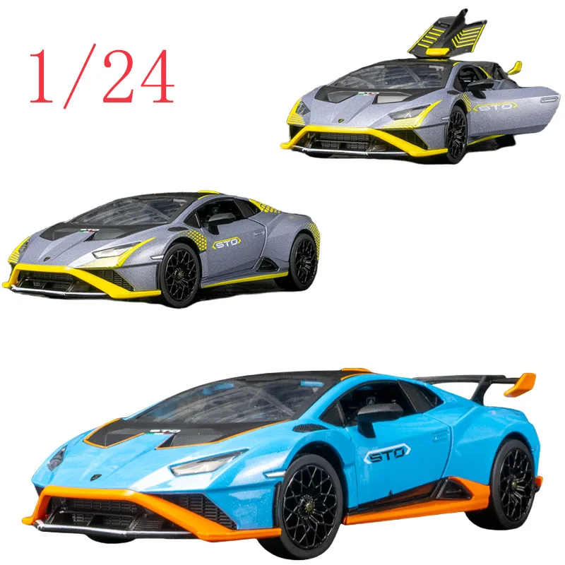 

Diecast 1/24 Scale ‌Lamborghini STO Alloy Car Model Toys for Boys Gift Toys for Boys Cars