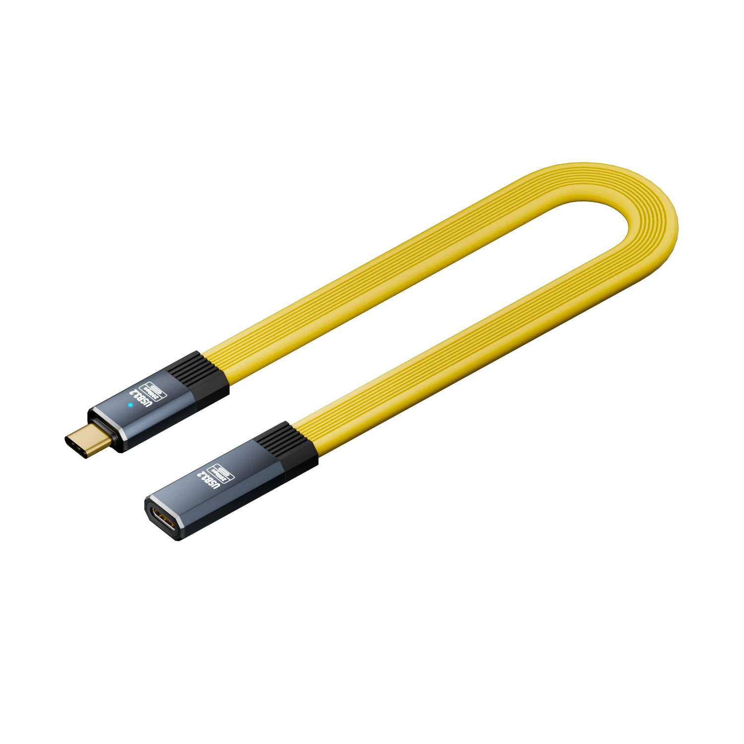 USB 3.2 Type C Male to Female Extension Cable 20Gbps 100W PD