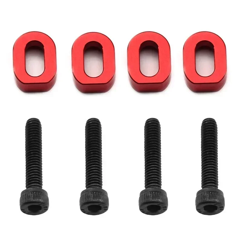 4PCS Metal Motor Mount Washers Shims 7759 7759R for Trxs 1/5 X-MAXX 6S 8S 1/6 XRT 8S RC Car Upgrade Parts Accessories