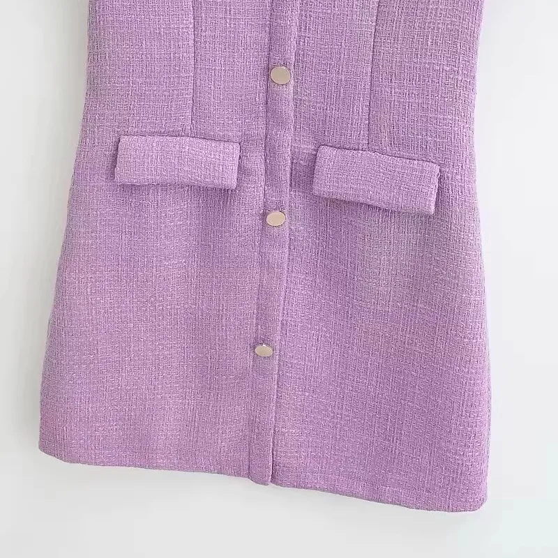 فستان أنيق متعدد الاستخدامات بأكمام قصيرة من JNLEAOG، تصميم ملابس نسائية بأسلوب عطري مصغر، تنورة كاجوال بتصميم ساحر #3