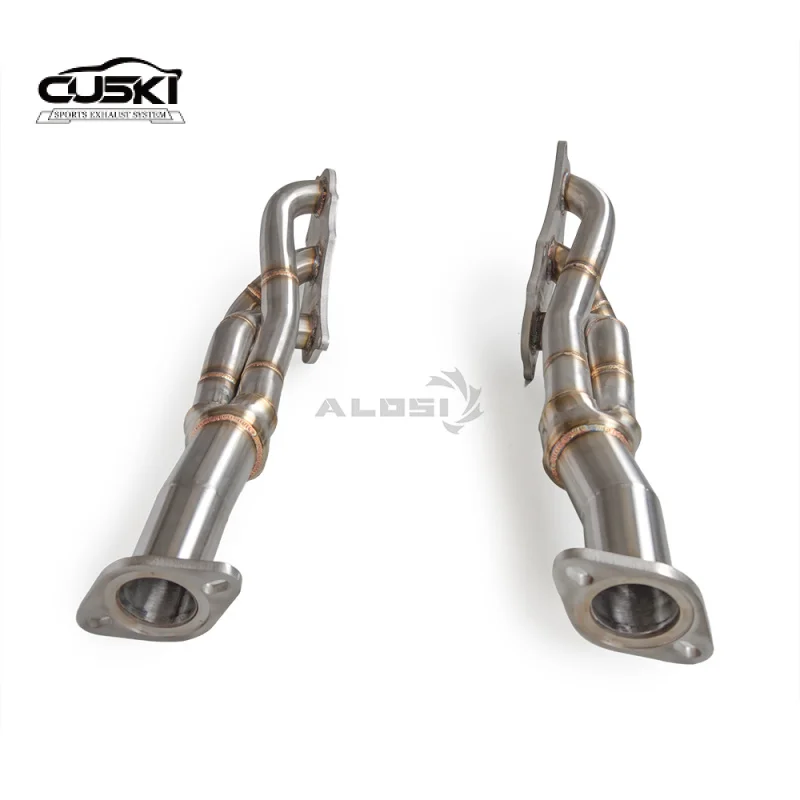 

Выхлопная труба из нержавеющей стали 304, выпускной коллектор для Lexus GS250 GS300 GS350 2006-2013, система глушителя выхлопного двигателя