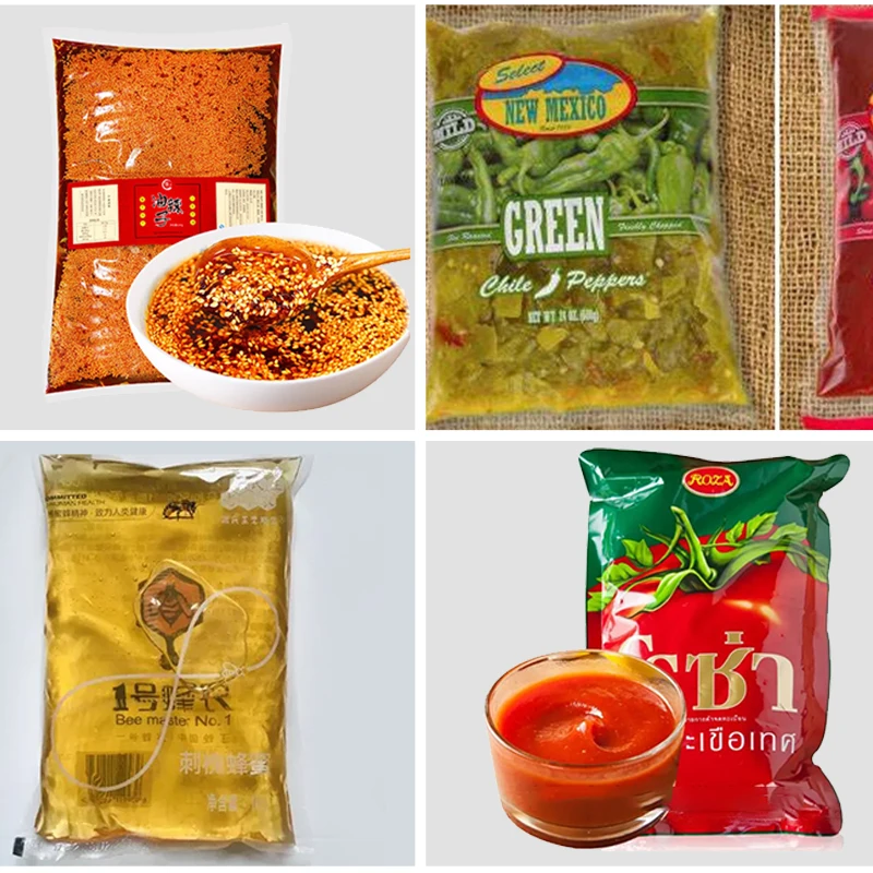 Automatic Liquid Small Bag Honey Sauce Peanut Butter Ketchup Liquid Package Machine Sachet Fill Machine
