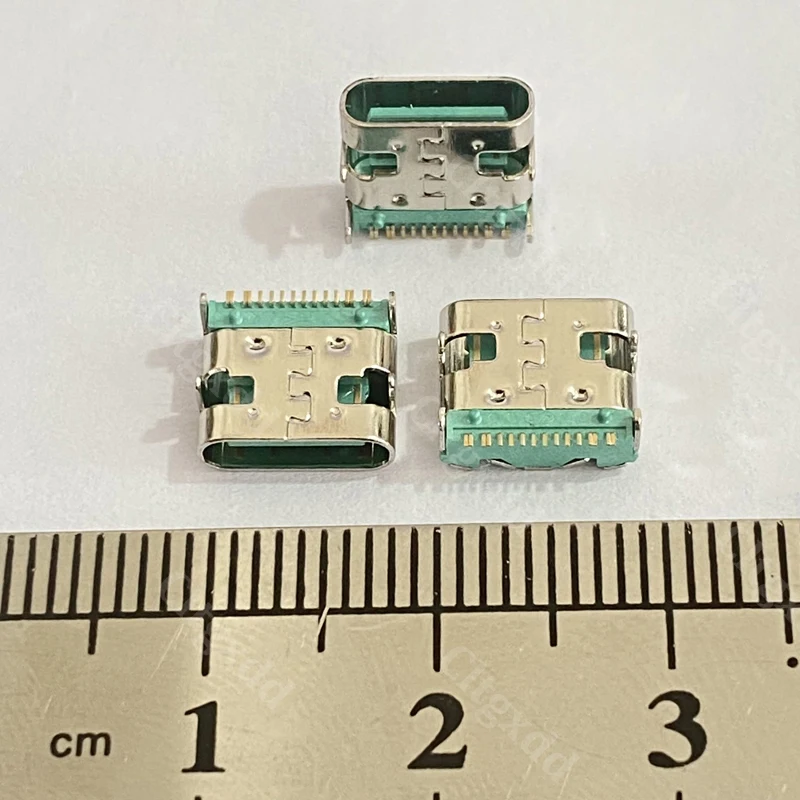 Cltgxdd 20 Stück 16-Pin Typ-C Buchse USB3.1 SMT SMD DIP Stecker Hochstrom-Ladeanschluss für PCB-Leiterplatten-Reparatur DIY – Detail 10
