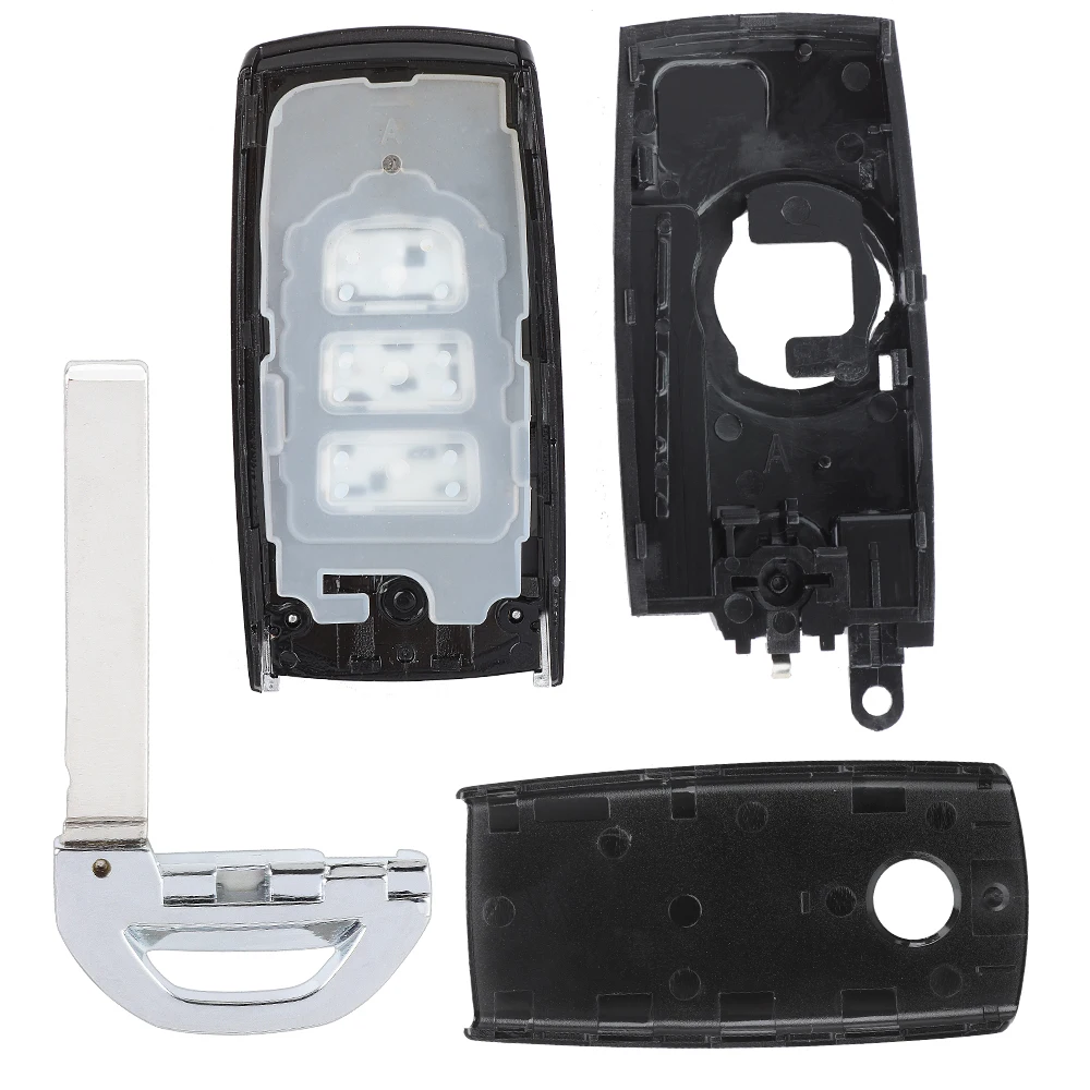 

KEYECU Smart Remote Car Key Shell Cover With 3 Buttons for Volkswagen VW MLB Magotan B8 Passat Touareg 2017 2018 2019 2020 2021