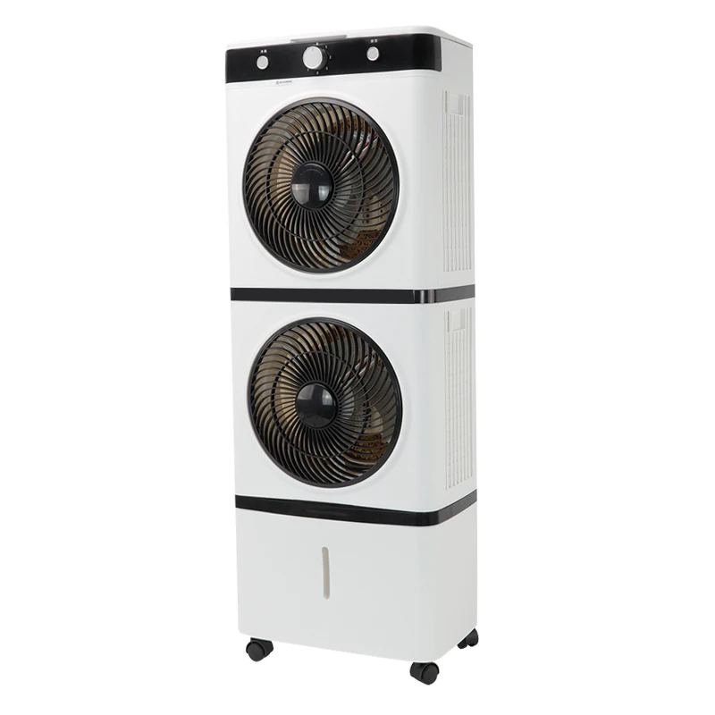 

New Movable Industrial & Household Air Cooler with Fast Adjustable Mute Refrigeration Evaporative Water Cooling Fan