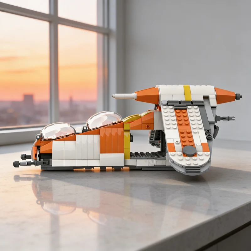 

706pcs MOC Chopper S Pimp My LAAT Star Battle Model Building Blocks Creative Display Gift Collectible Decor Kids Premium Adult