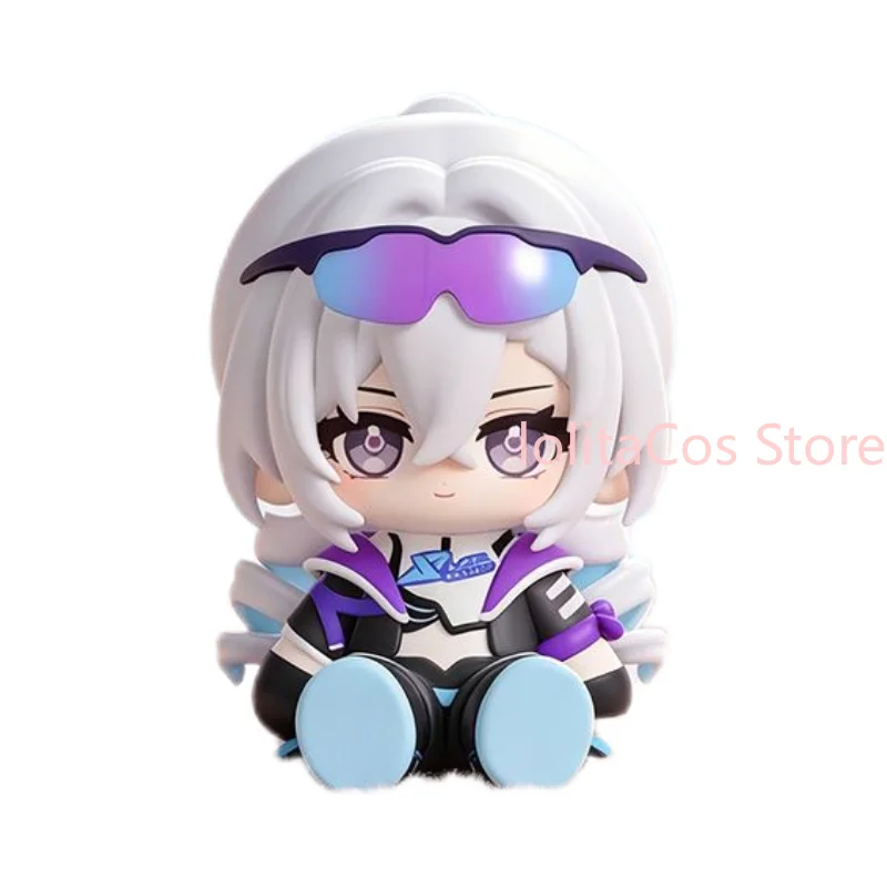 

Honkai：Star Rail Silver Wolf Q-version Figurine Desktop Ornament Decor Kawaii Pvc Display Figure Birthday Gift Cosplay