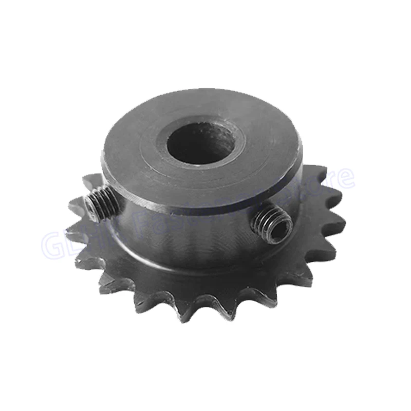 1Pcs 9 - 24Teeth 04C25H Chain Gear 45# Steel Industrial Sprocket Wheel Bore 5mm to 16mm Motor Chain Drive Sprocket