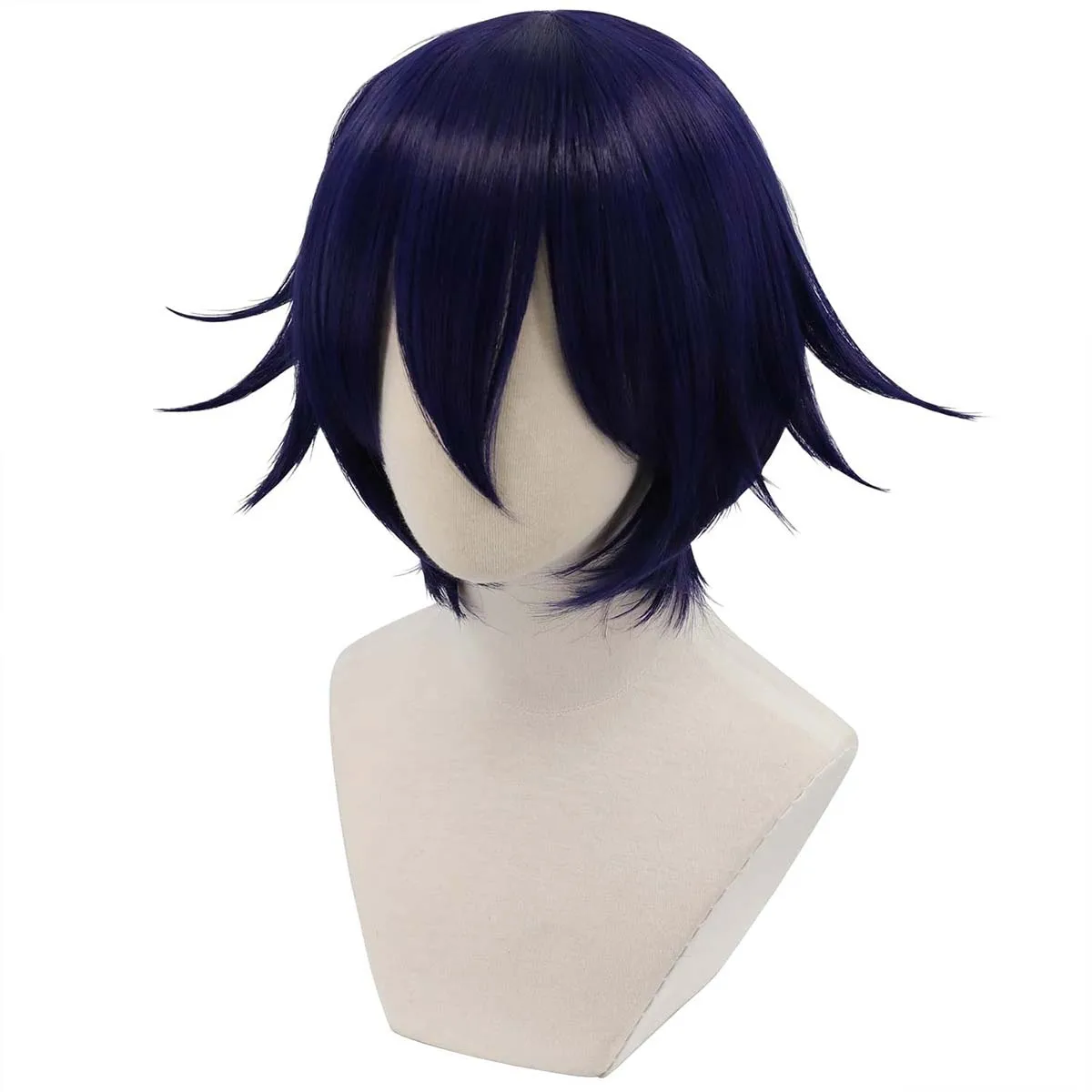 Parrucca Anime Ouma Kokichi Danganronpa V3 Cosplay Parrucche sintetiche viola per capelli Ouma Kokichi