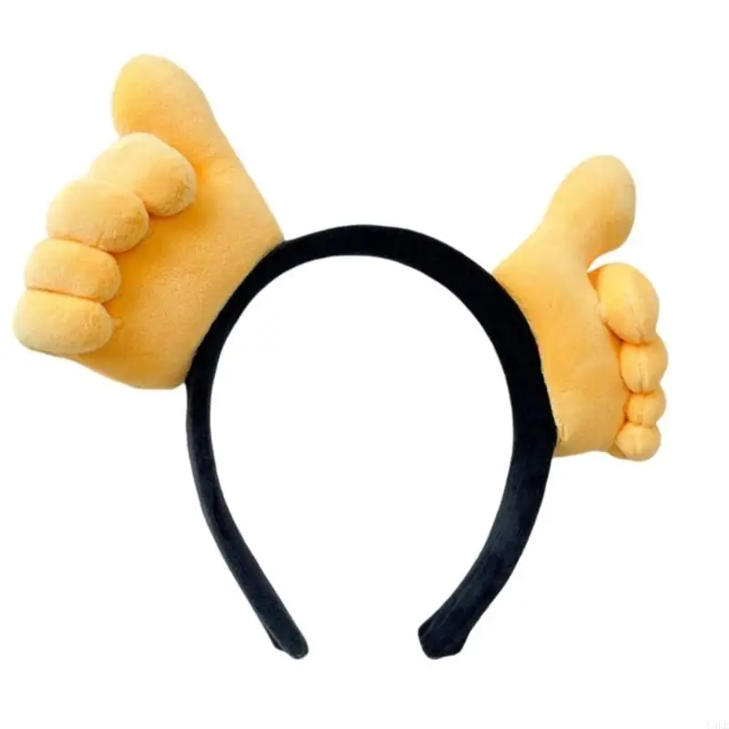 U4LE عصابات رأس لغسل الوجه، أغطية رأس جميلة ومبتكرة لعروض المسرح، أربطة شعر فريدة من نوعها