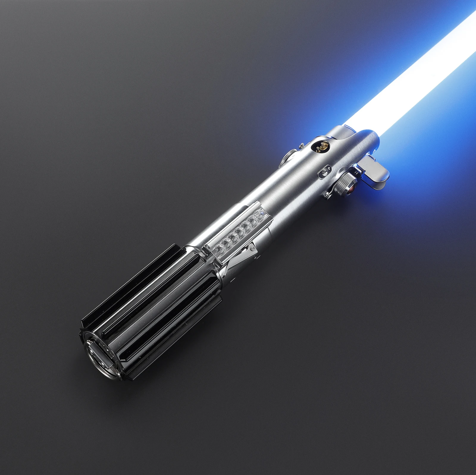 DamienSaber Graflex Lightsaber Metal Hilt Force Heavy Dueling Bluetooth Light Saber Sensitive Smooth Swing with Motion Control