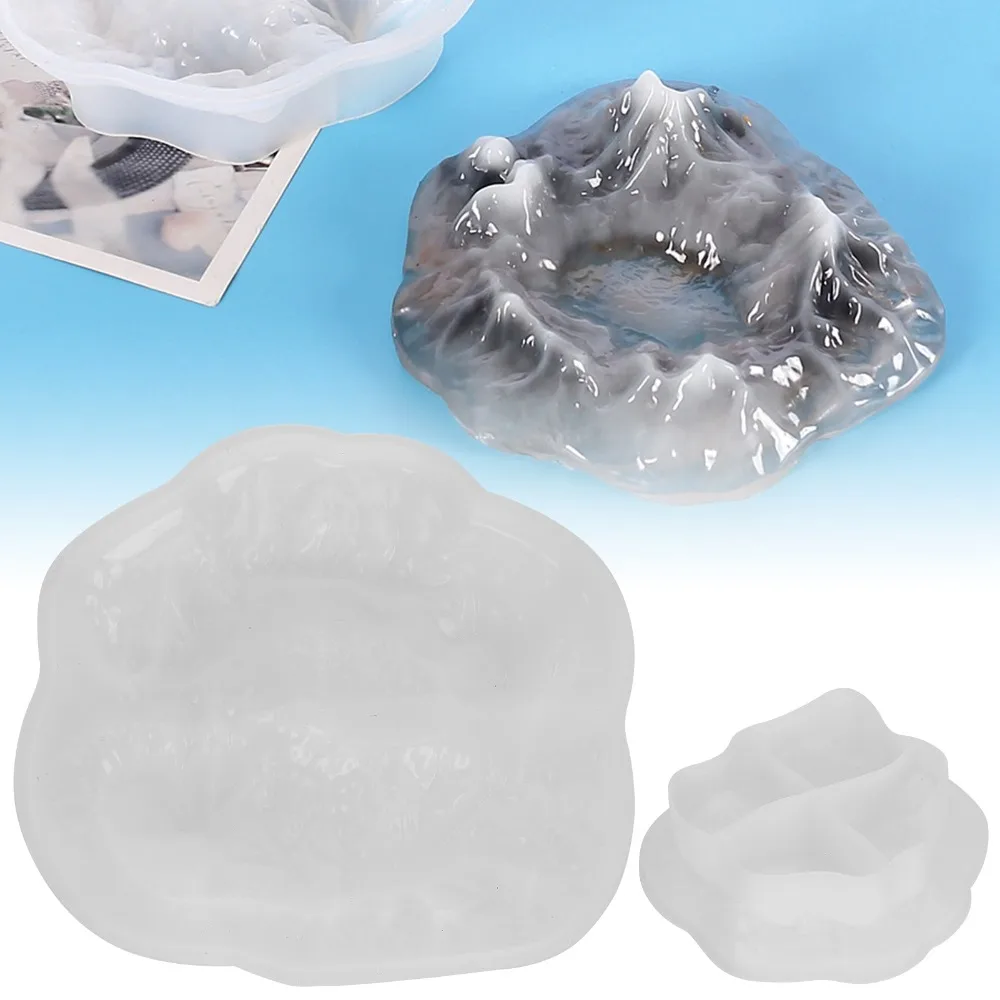 

Ashtrays Smooth Surface Ashtray Mould Easy Demoulding Reusable Resin Ashtray Mould Translucent Silicone Ashtray Mould DIY Making