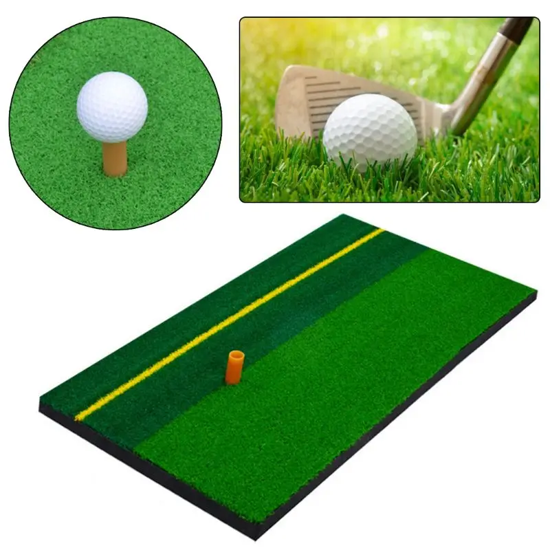 Golf Exercise Mat Training Hitting Grass Pad Backyard Indoor Practice Supplies