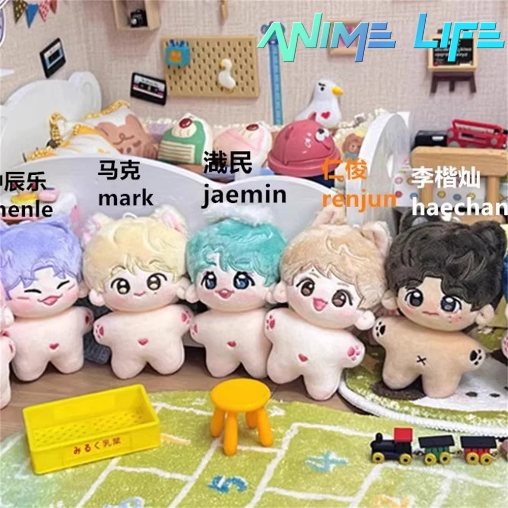 Plushie Kpop Star HaeChan RenJun JaeMin Jeno Handsome Cool Boy Plush 10cm Doll Toy Body Stuffed Cosplay Original Gift