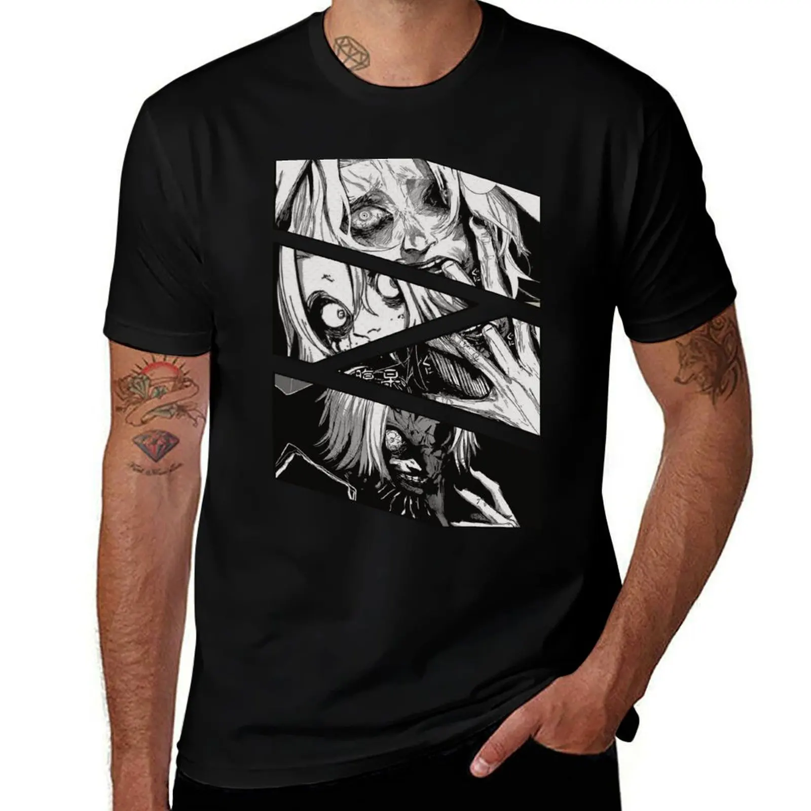 

Seidou Takizawa Manga Panel Design T-Shirt t shirt custom print man t shirt luxury T-shirt
