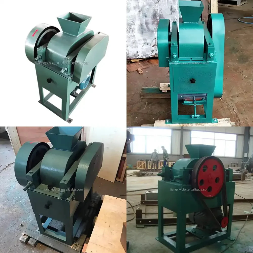 Laboratory Roller Crusher DG200 * 150 Model Small-Scale Experimental Coal Gangue Toothed Roller Crusher