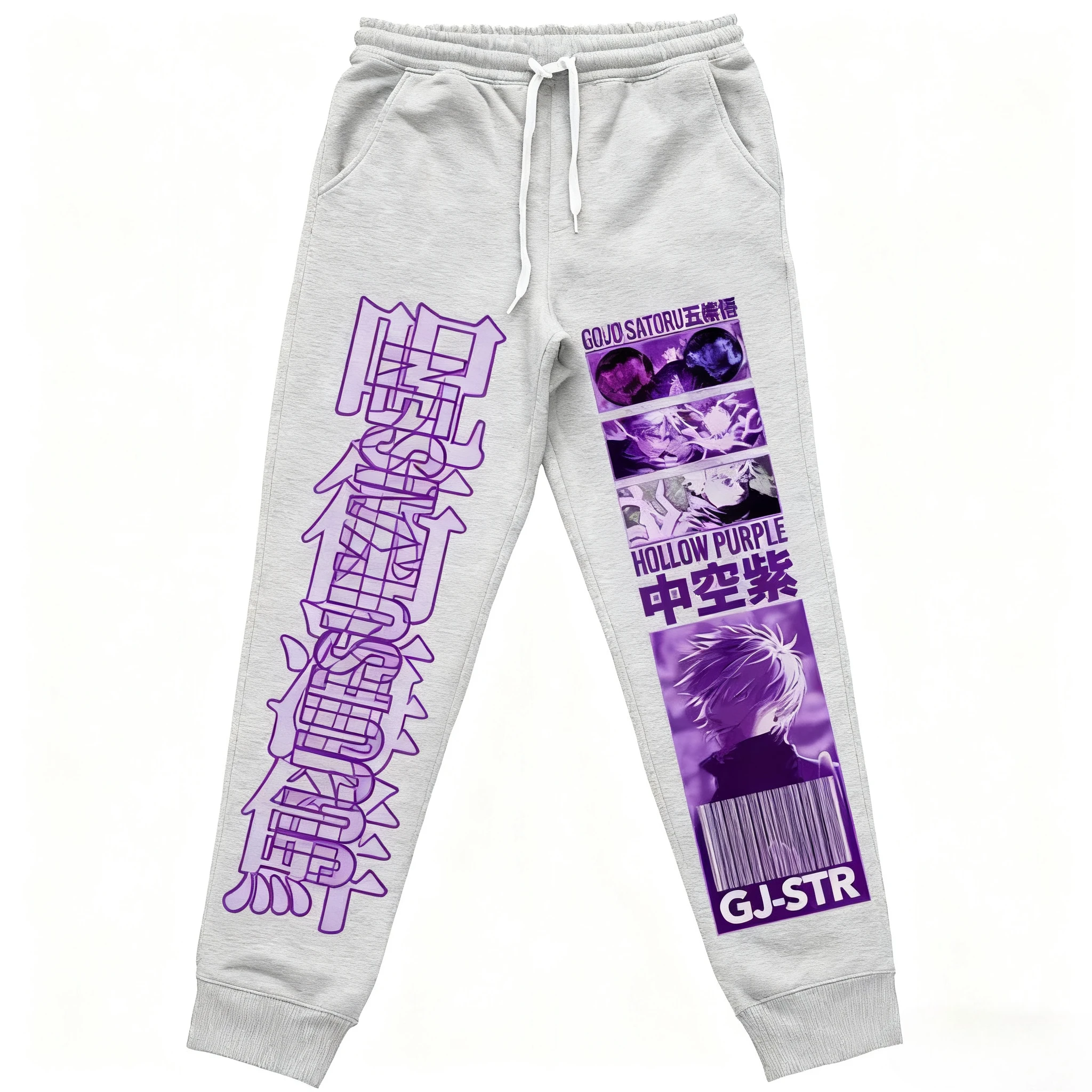 Jujutsu Kaisen Gojo Satoru أنيمي الرجال النساء Sweatpants الشارع الشهير سراويل تقليدية القطن عداء ببطء بنطلون الهيب هوب العصرية الخريف Y2k