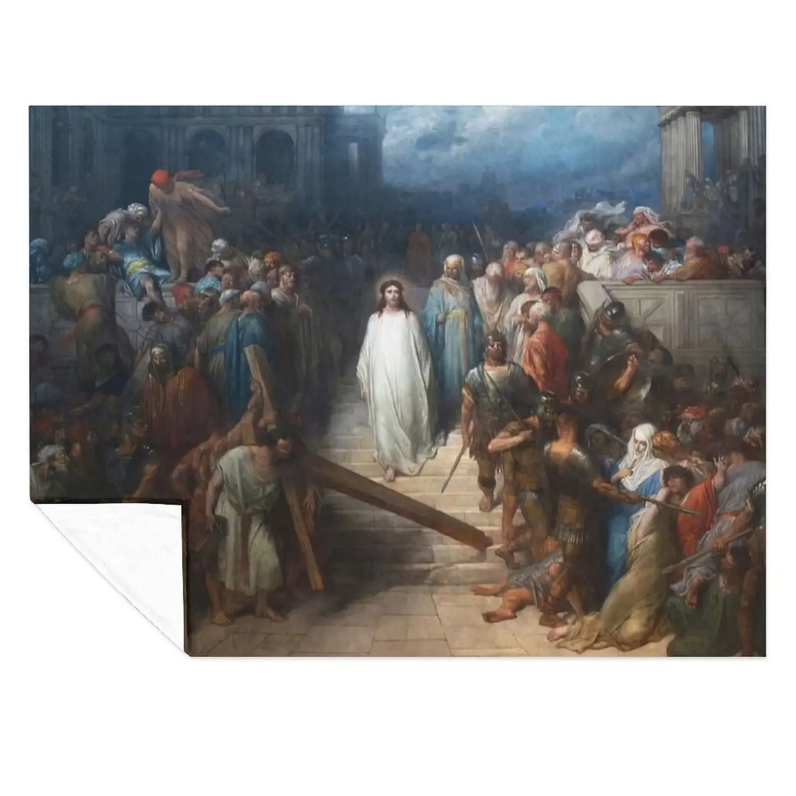

gustave doré artworks, gustave doré paintings, gustave dore art style Throw Blanket Flannels cosplay anime Shaggy Blankets
