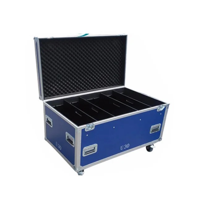 Blue Road Case/utility Case For Cables/blue Customize Flight Case