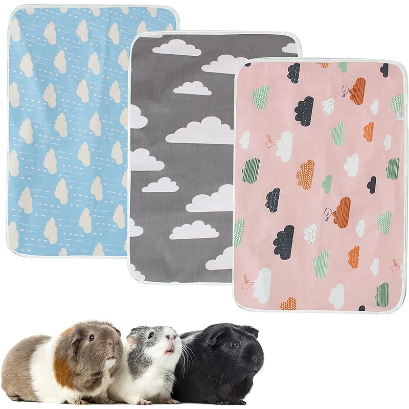 

Reusable Washable Guinea Pig Cage Bedpan Mat, Baby Waterproof Mattress, Small Animal Dressing Mat