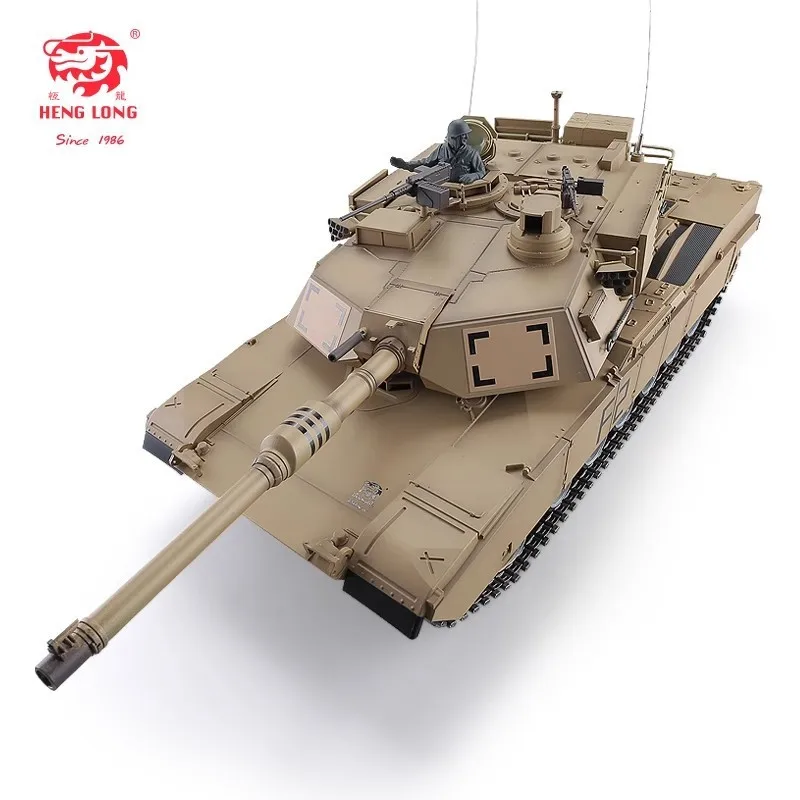 Tanque de batalha principal eua m1a2 abrams, escala 1:16, controle remoto, pista de metal, modelo militar, brinquedo para crianças com mais de 3 anos de idade