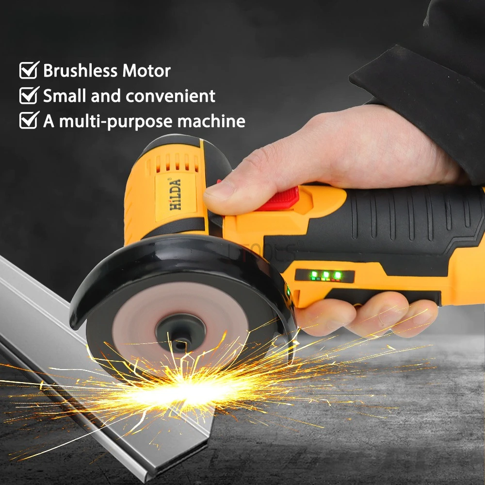 

12V Electric Angle Grinder Small Portable Lithium Battery Polishing Machine Multi Functional Wireless Polishing and Cutting Tool