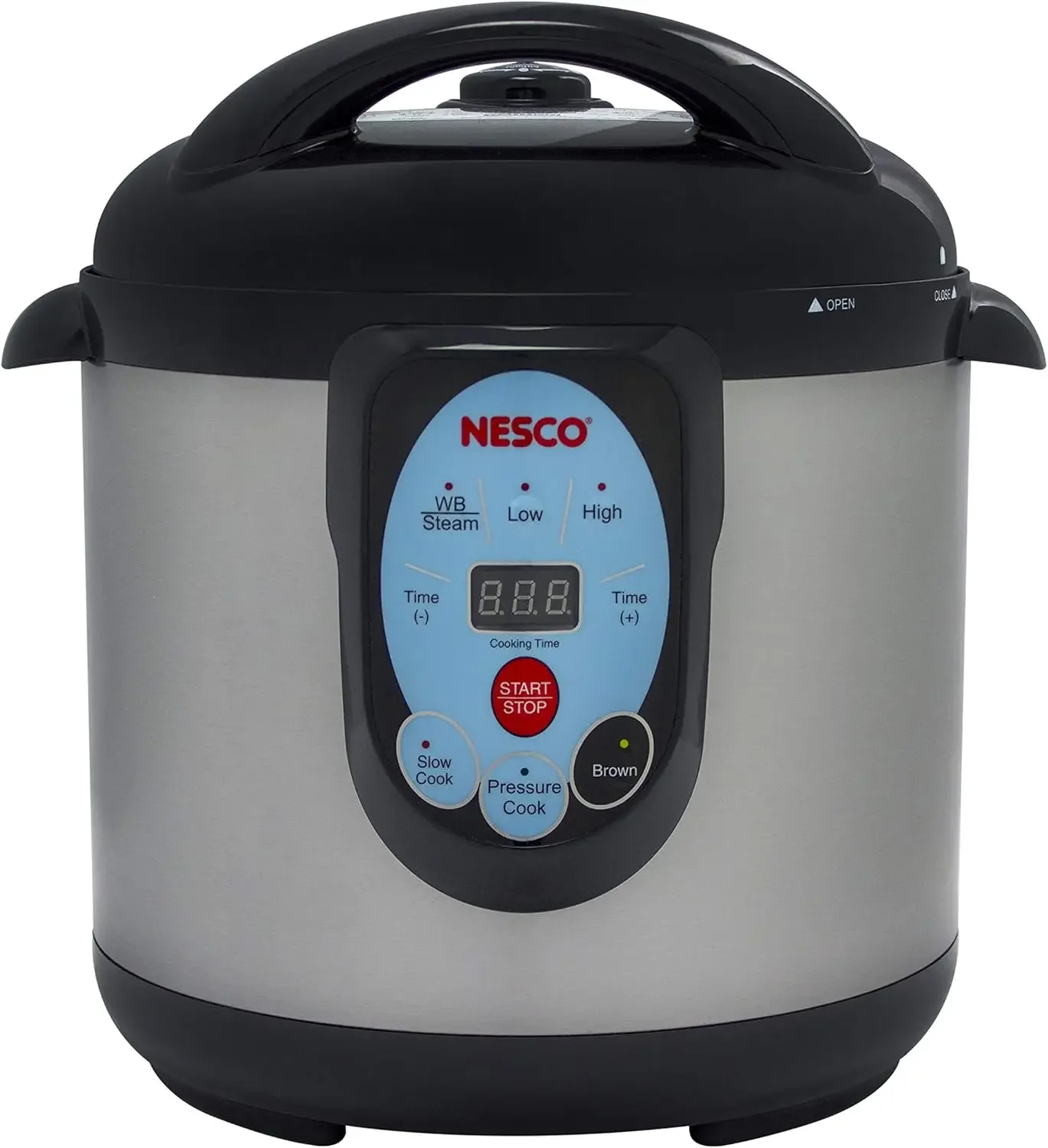 NPC-9 Smart Electric Pressure Cooker and Canner, 9.5 Quart, Stainless Steel