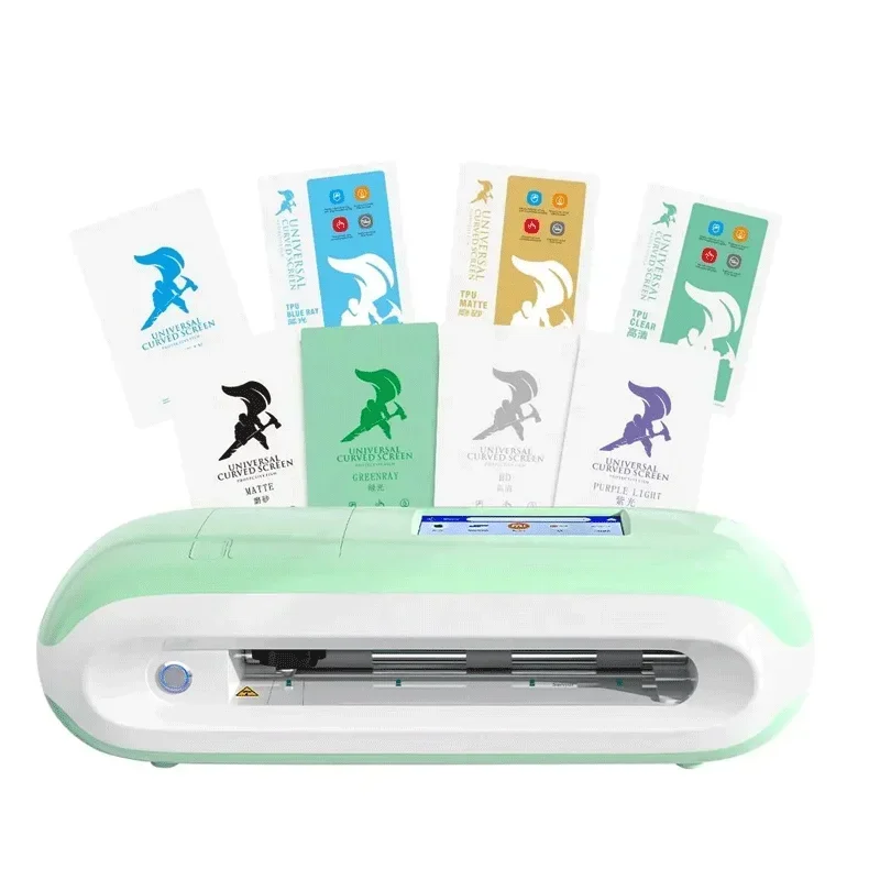 New Mobile Phone Screen Guard Protector Film Cutting Machine Tpu Mobile Phone Screen Guard Protector D