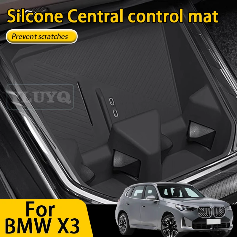 

For BMW X3 G45 center control silicone protective mat anti-slip mat cup mat Car interior modification accessories