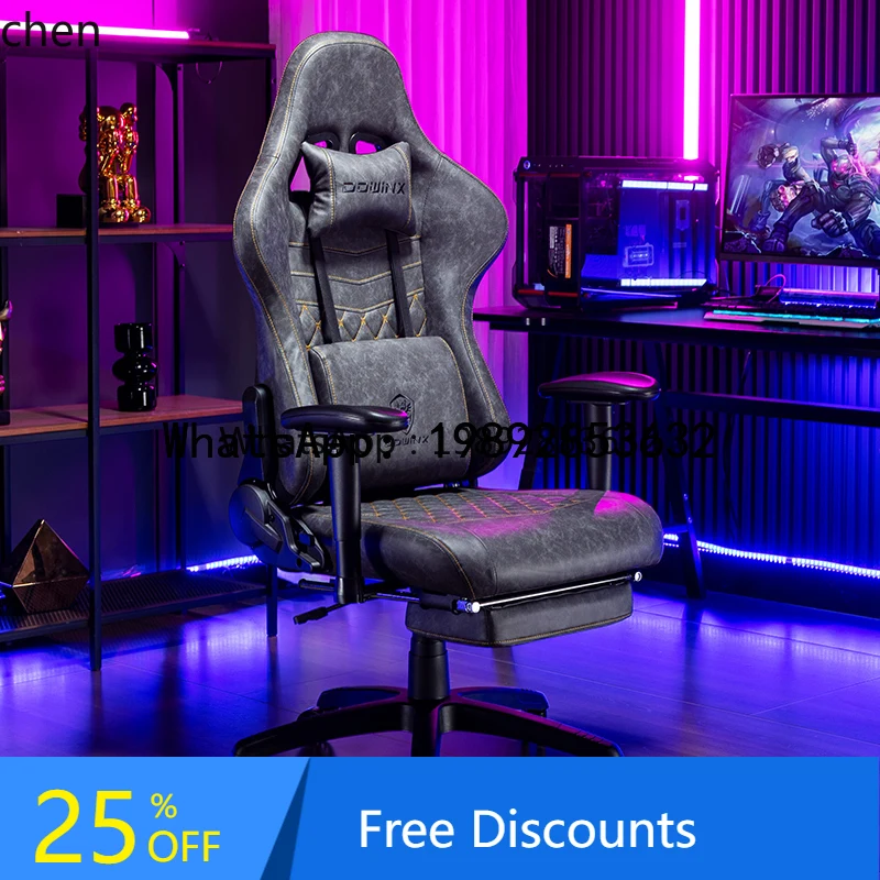 X1 كرسي الألعاب المنزل مستلق مريح طويل الجلوس كرسي الكمبيوتر كرسي الألعاب اكسسوارات ديكور المنزل