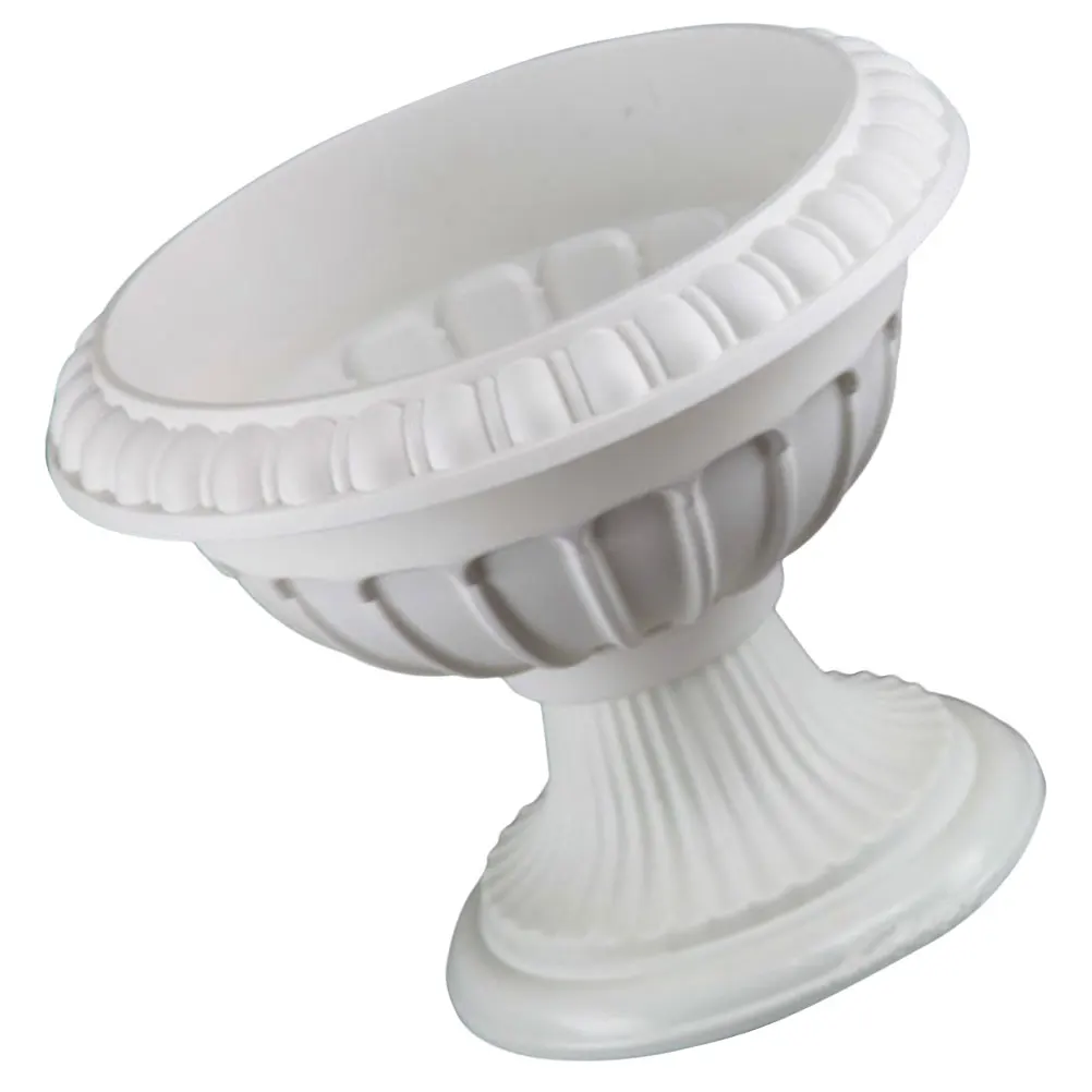 

Roman Column Pot 25CM Plastic Planter Vintage Garden Plastic Roman Flowerpot Decor Outdoor Urn Plant Pots Porch Balcony