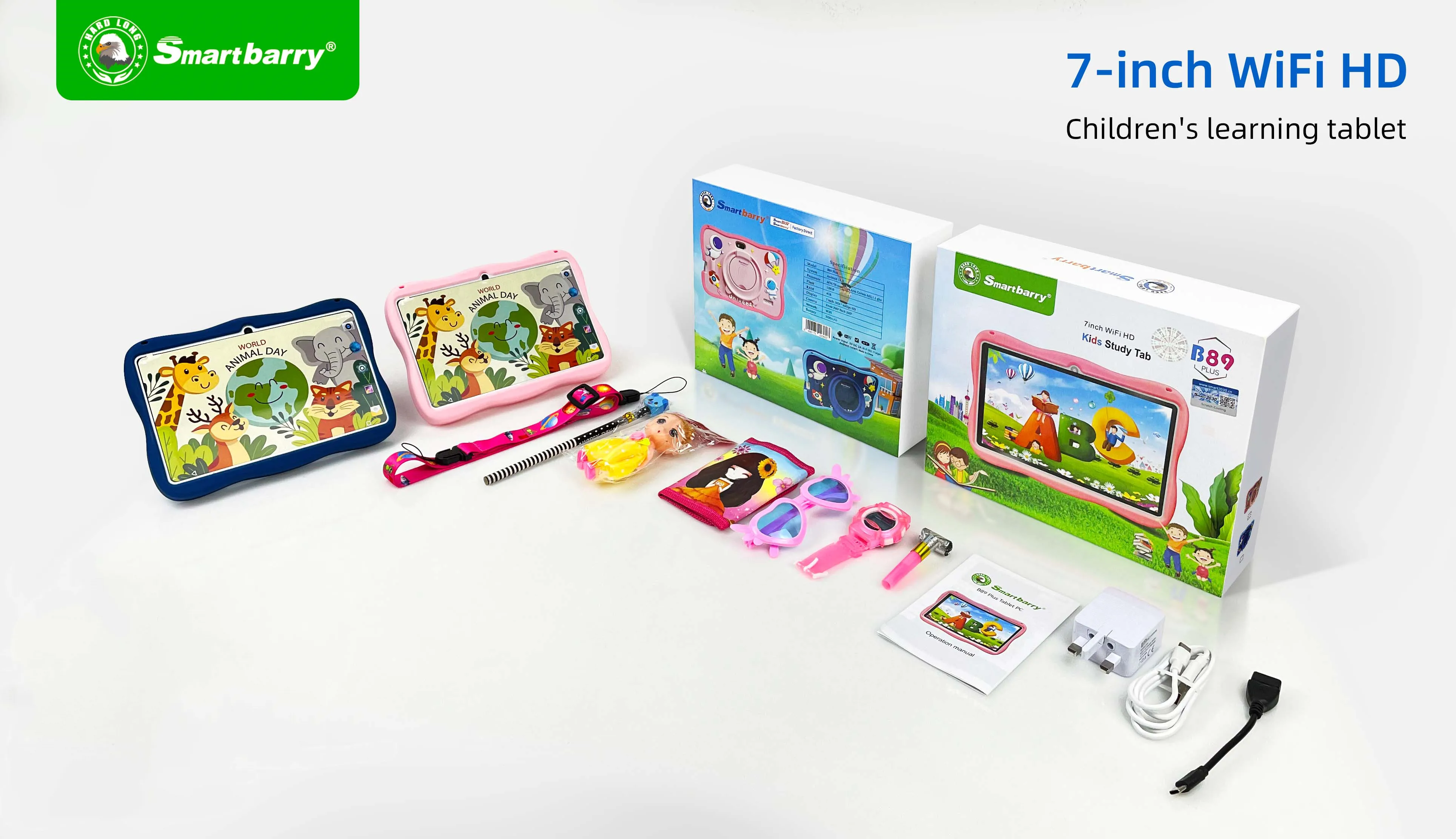 TJXL-1GB + 8GB 7 بوصة Tableta Barata Ninos Pequeno Regalo Estudio Educativo WIFI Camara Leer Libros B89 PLUS Tableta Android #2