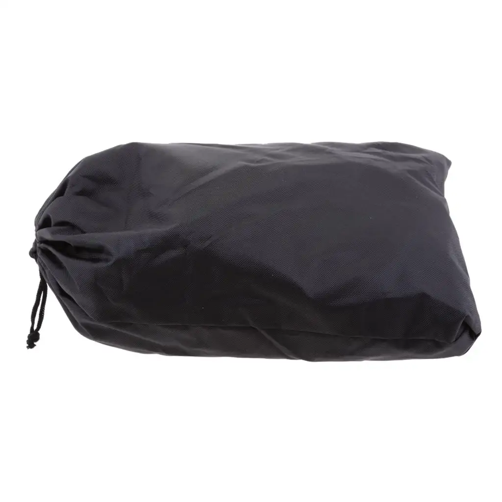 Nylon Waterproof Audio Saddlebag Lid Cover Black Protective Shield for Bagger Motorcycle Speaker Lids