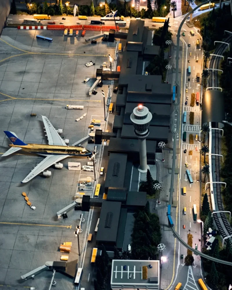 2025 New 1:125 Scale Model Air Singapore /Air British /Air France Airlines Concorde  Aircraft Airways With Wheels and Lights