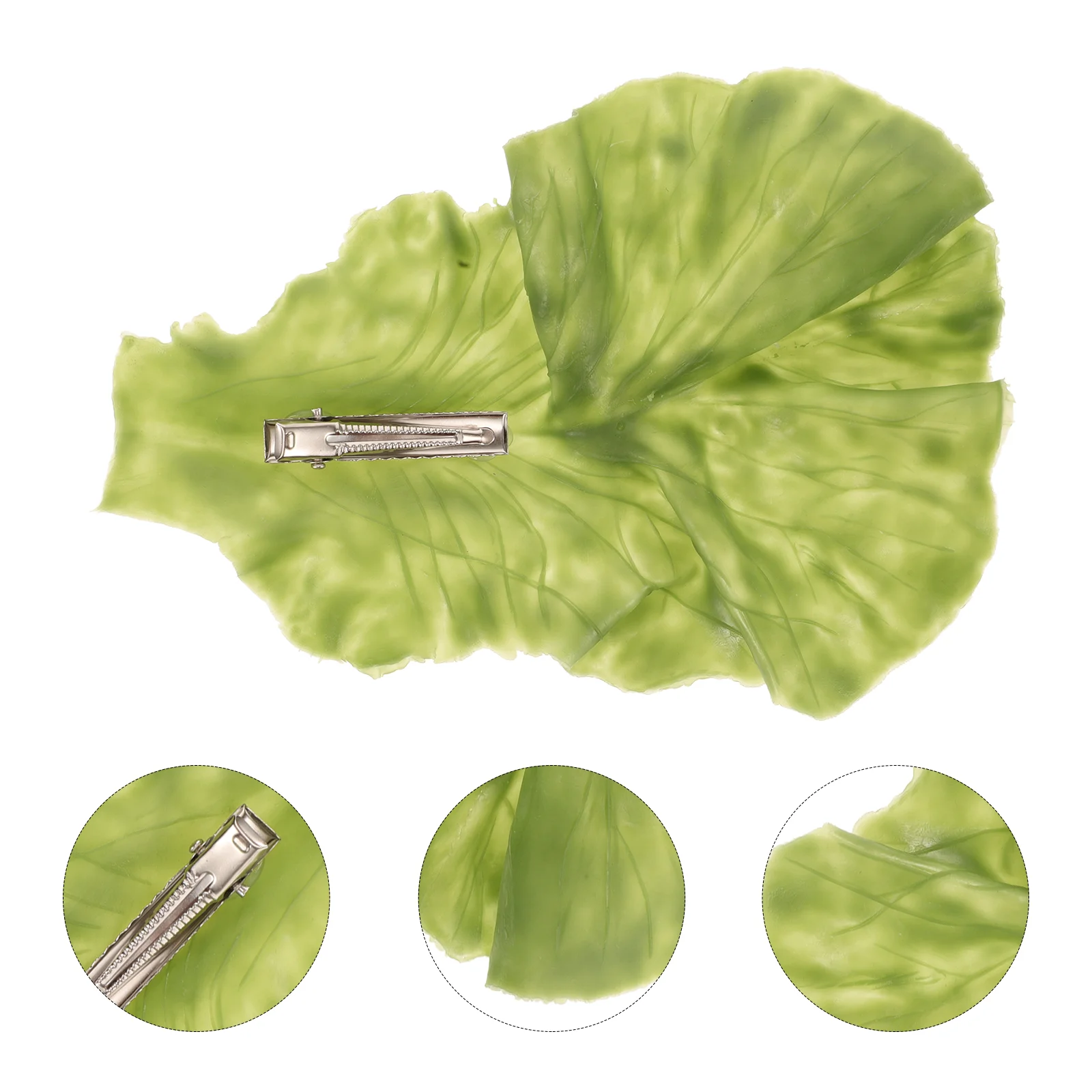 Lettuce Hairpin Aesthetic Clips for Teen Girls Accessories Women Kawaii Cute Fashion Small