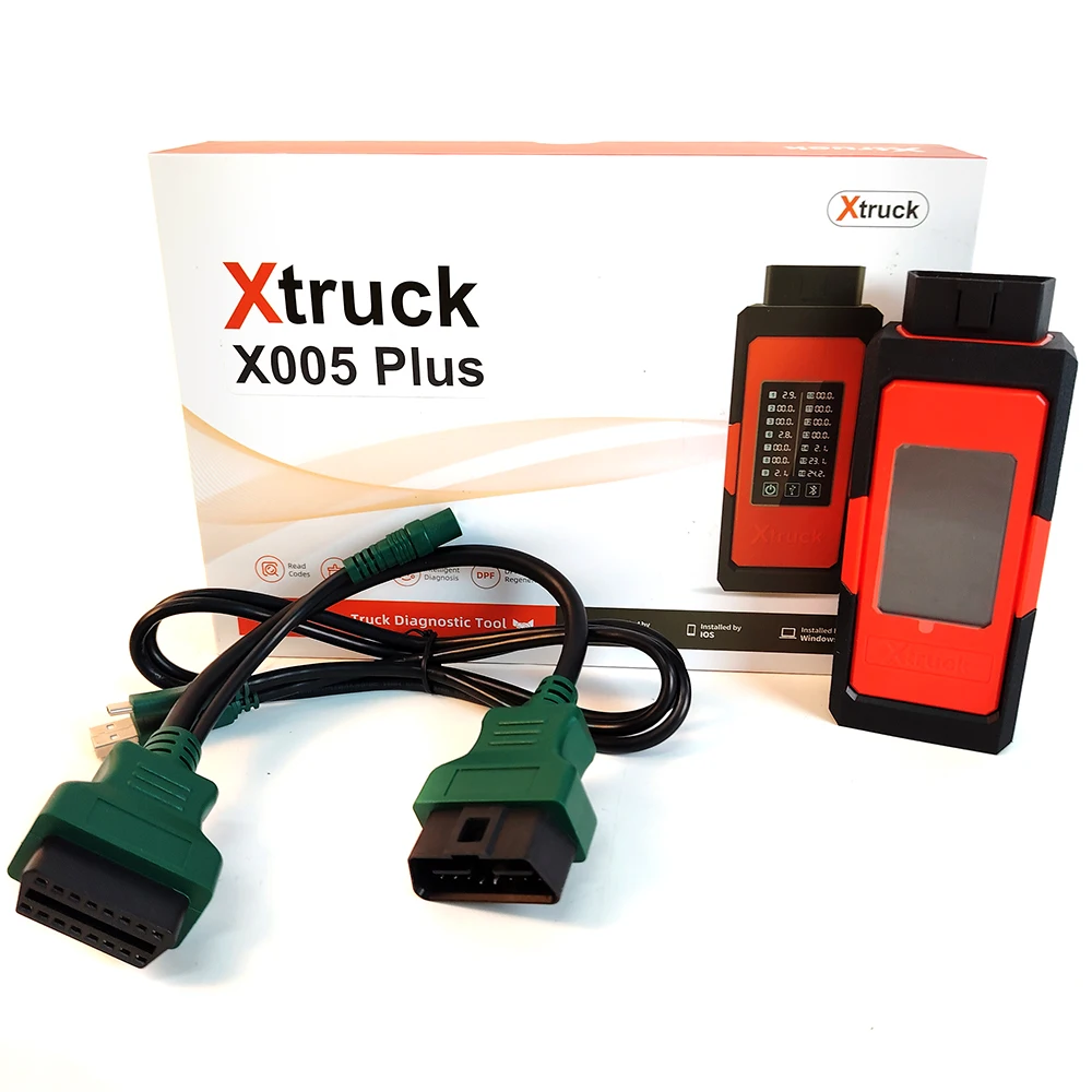 X-truck X005 plus Intelligent Diagnostic tool ECU Quick Flashing vehicle type system support SHACMAN SINOTRUCK DongFeng FAWDE