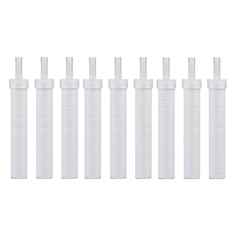 

Набор из 9 ручных фильтров для душа от накоплений, полипропиленовые фильтры для удаления примесей, улучшают здоровье кожи и волос, простая установка - B27C