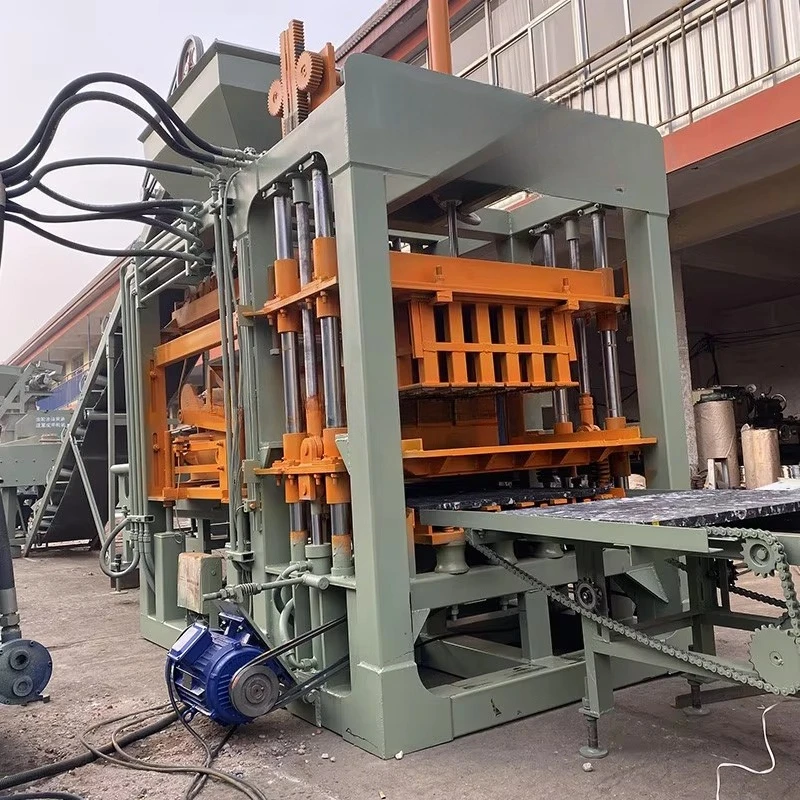 QT4-15 interlocking concrete pavers machine price cement block machines concrete brick making machine