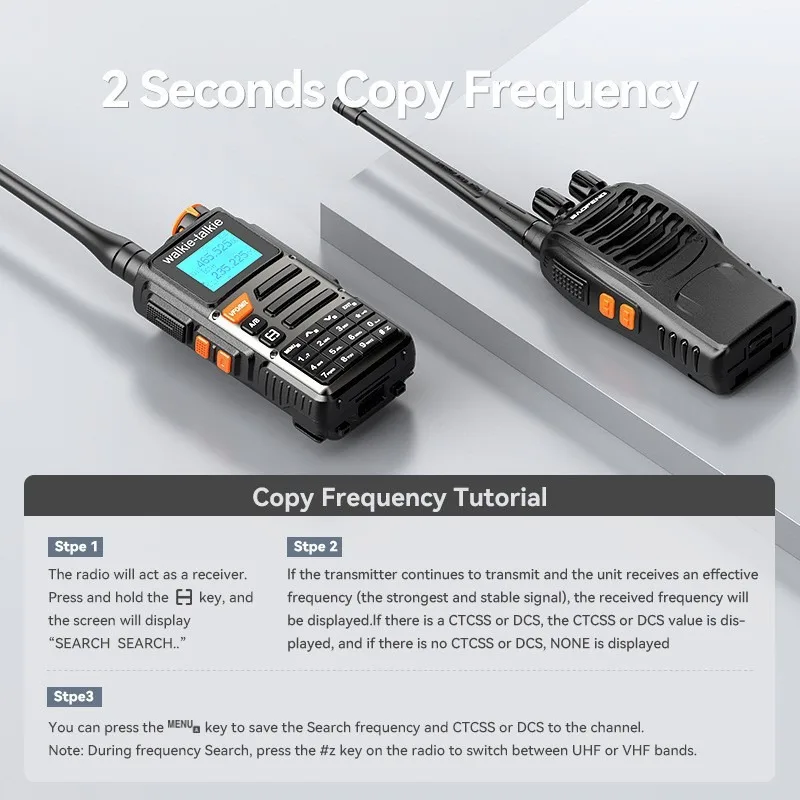 Baofeng BF-K69 جهاز اتصال لاسلكي خارجي كامل النطاق مضاد للتدخل عالي الطاقة عن بعد لموقع بناء الفندق اتصال داخلي محمول باليد