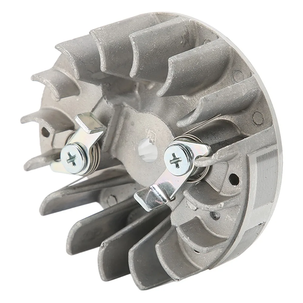 

Aluminium Alloy Chainsaw Flywheel Silver Easy to Install Garden Tool Replacement Compact for Husqvarna 137 137e