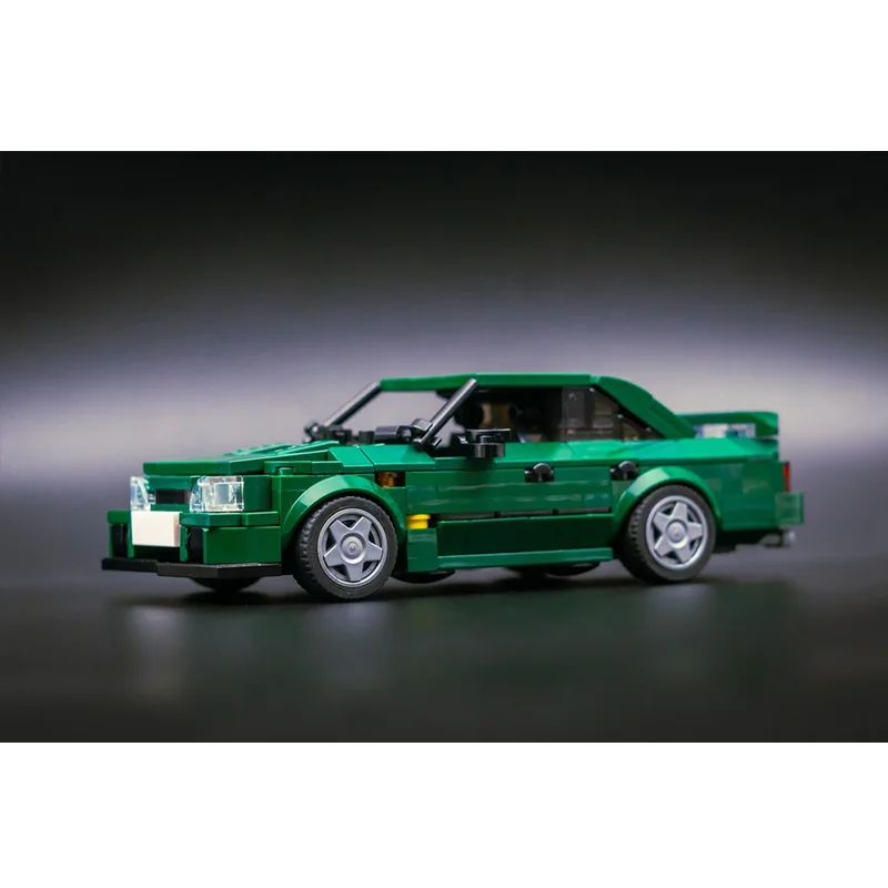 Bouwsteenmodelauto 403-onderdelen City Speed MOC Sedan Speelgoed voor jongens Volwassenen Kinderen Kerstcadeau Constructie Creatief spelen